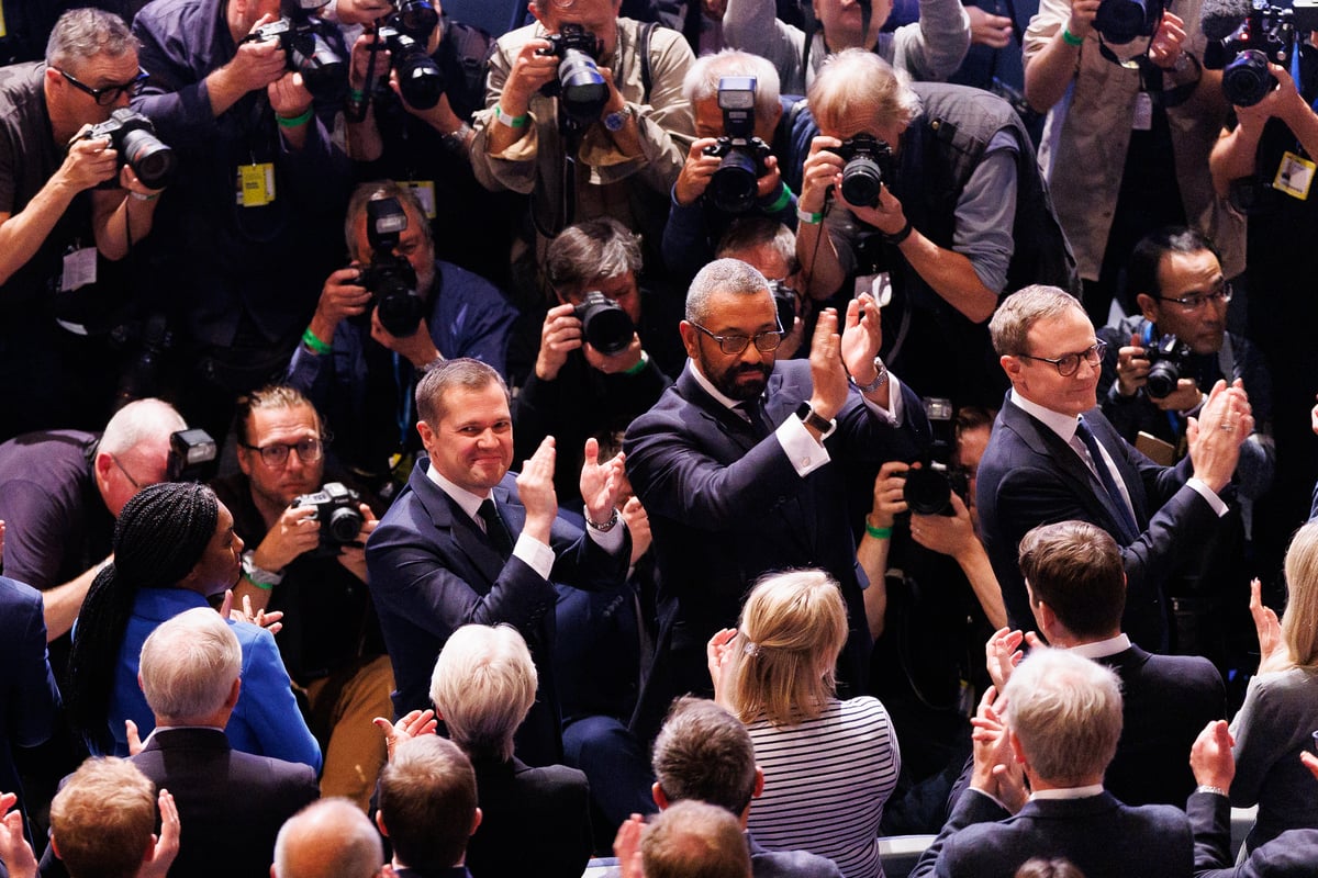 James Cleverly musters the Tory faithful after Robert Jenrick shoots himself in foot
