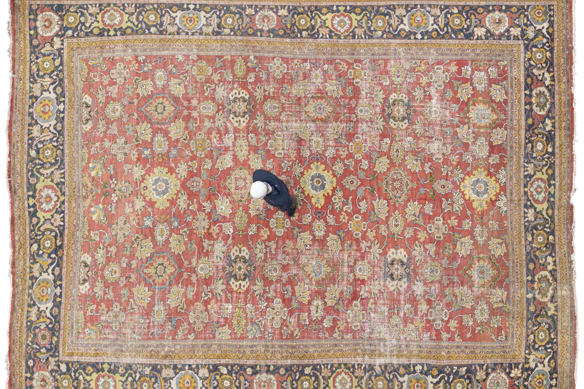 Ballroom carpet which features in Poldark and Rivals to go under the hammer