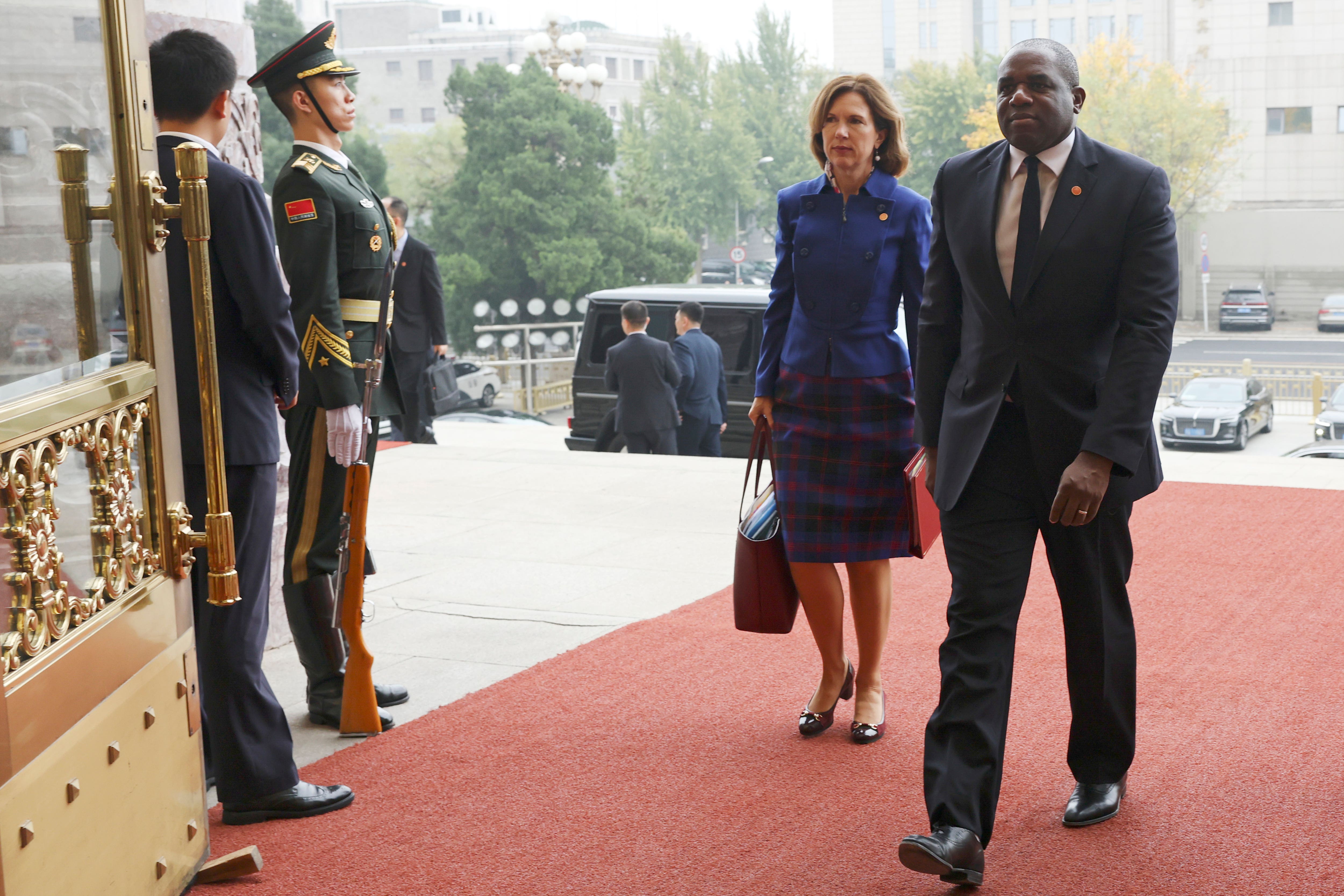 Lammy raises human rights concerns in ‘constructive’ talks with China