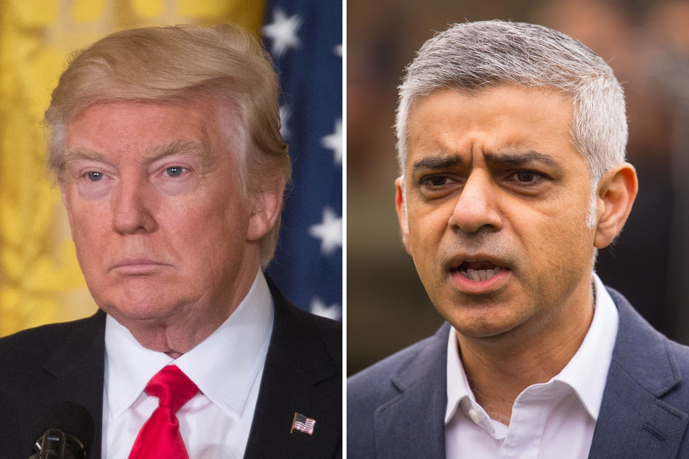 Sadiq Khan takes new swipe at Donald Trump over London murder rates