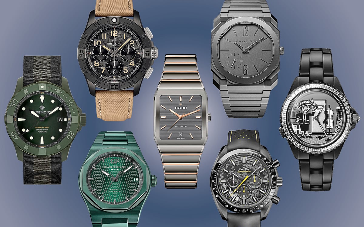 An experts guide to the 12 top high-tech ceramic watches to shop: Rado, Chanel, Bremont and more