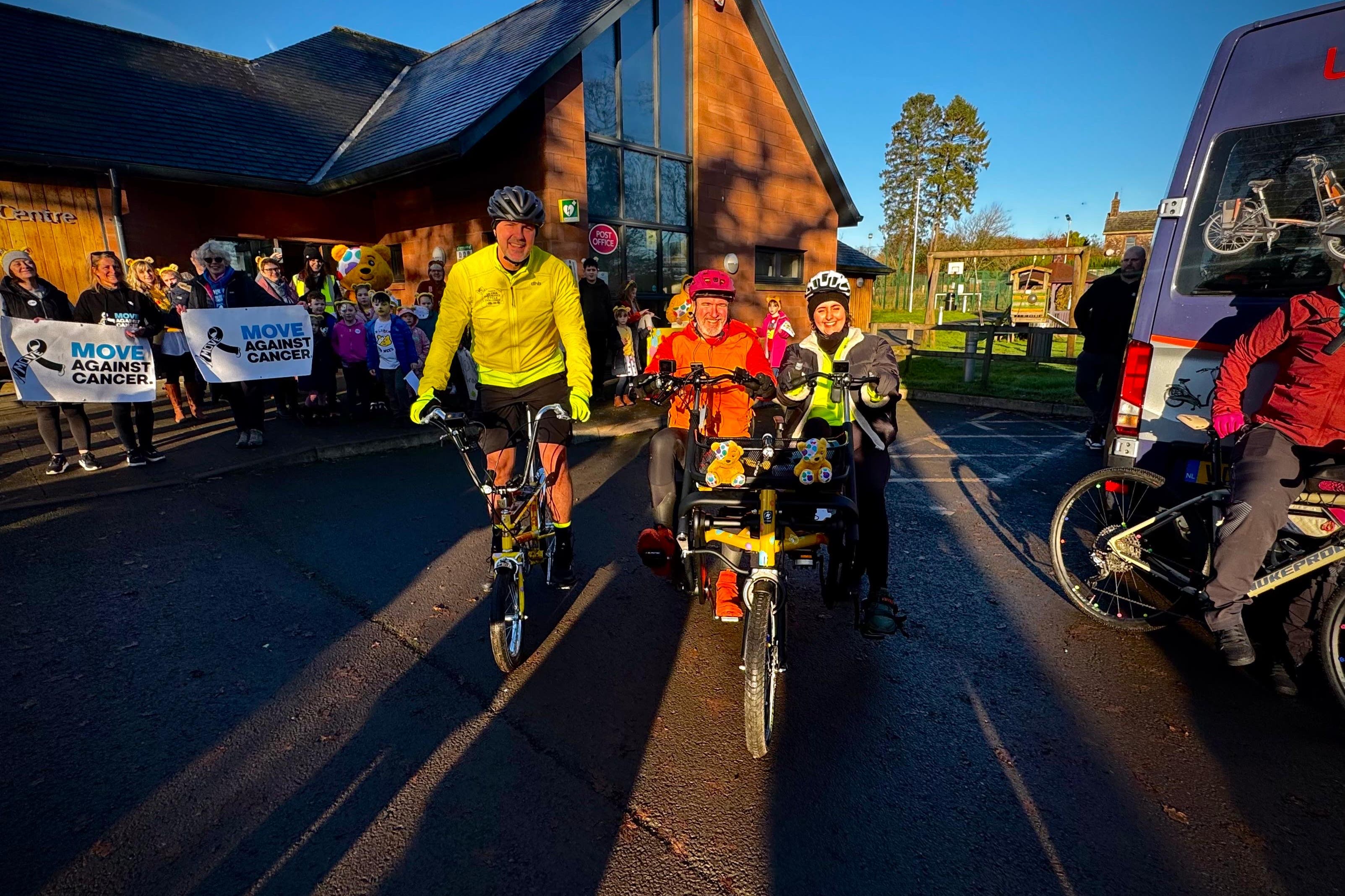 Paddy McGuinness: Cycling with Chris Hoy was like a ‘kickabout with Ronaldo’