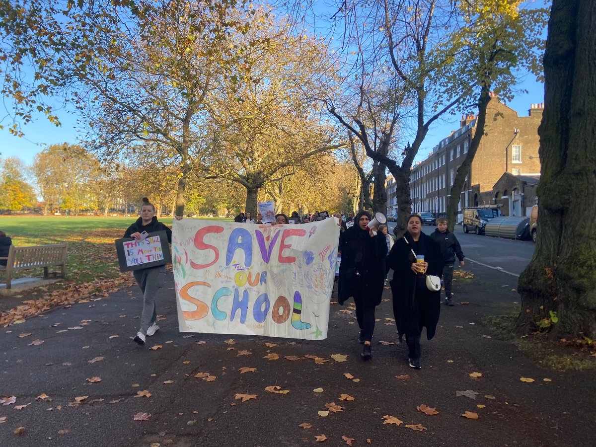 'Council just want us to pack up and go but we'll fight to save our school'