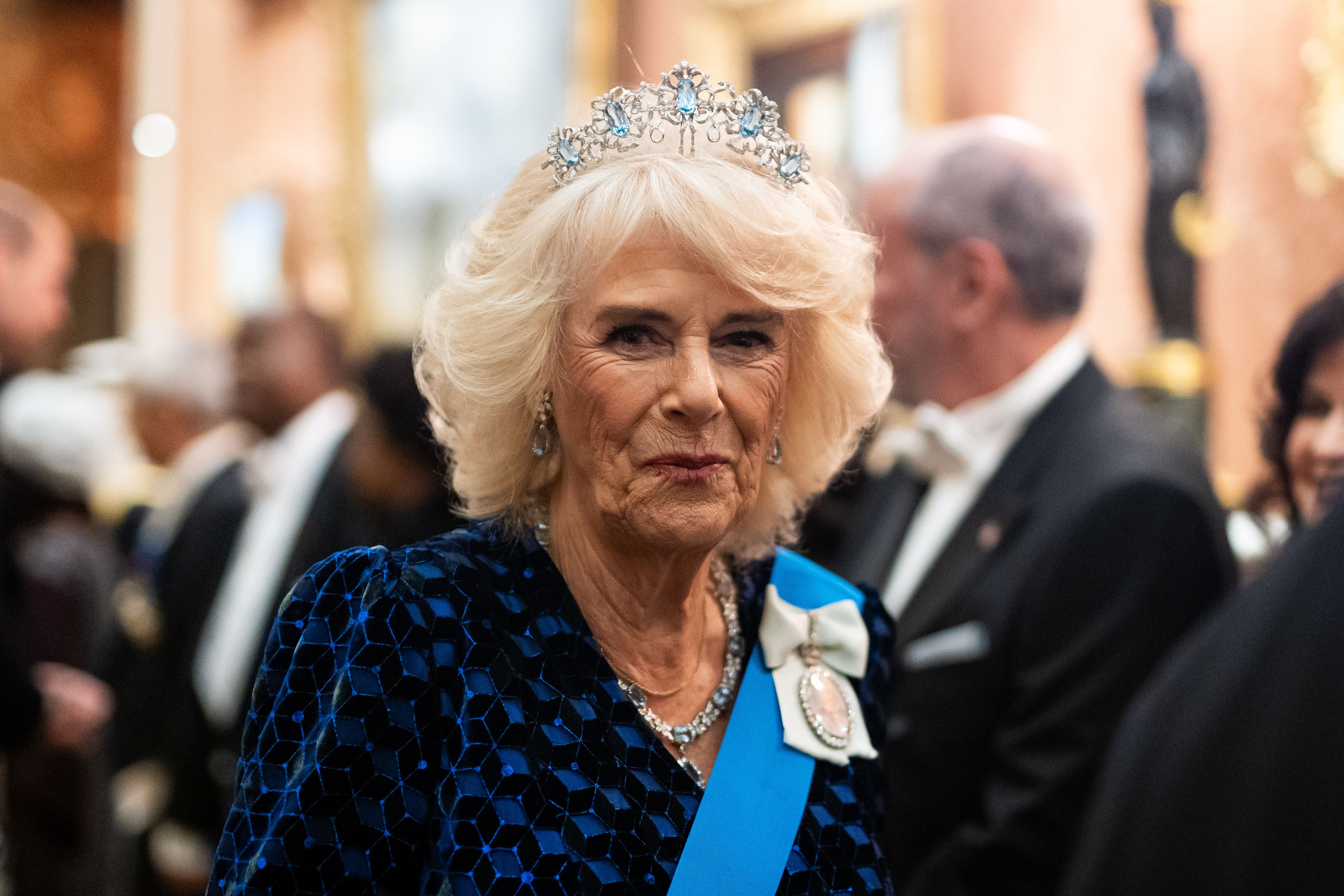 Queen pulls out of Royal Variety performance following chest infection