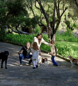 Prince Harry and Meghan share rare photo of children Archie and Lilibet on official Christmas card
