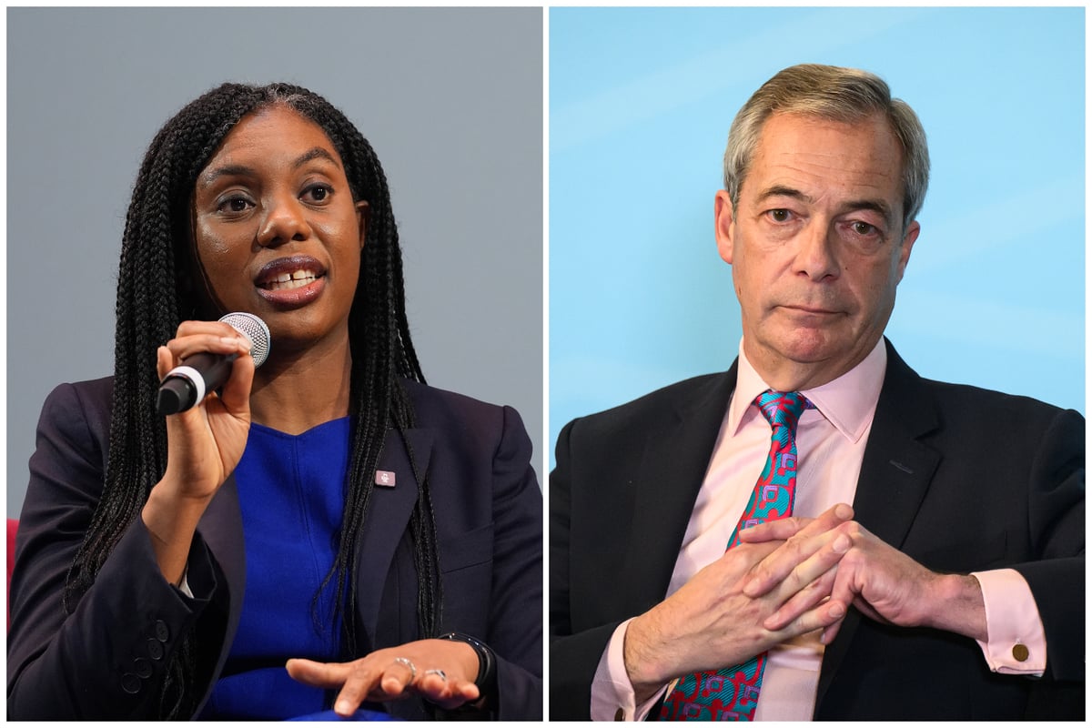 Farage threatens legal action against Badenoch over Reform membership ‘fakery’ claim