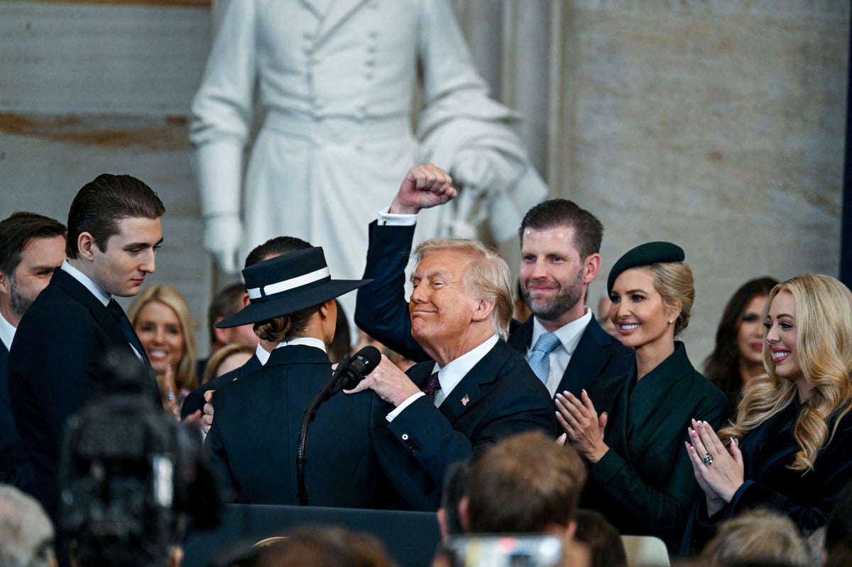 Seven key moments from Trump's inauguration: From Melania's hat to Musk's questionable salute