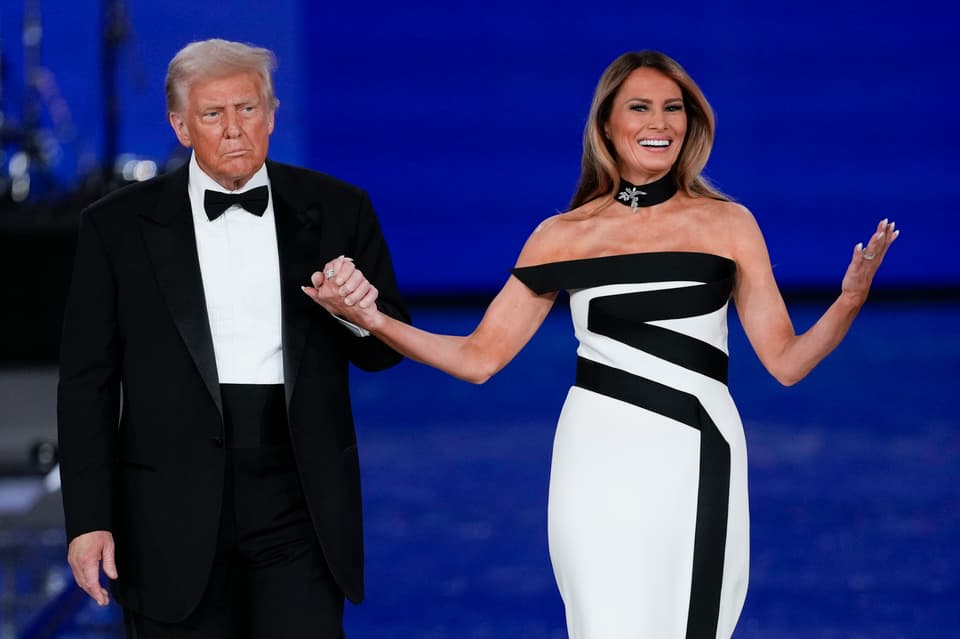 Donald Trump
 Melania Trump
