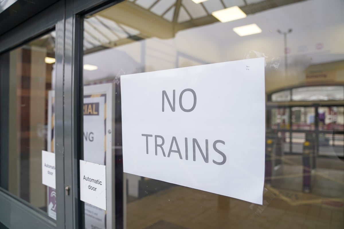 All the train cancellations and predicted delays due to Storm Herminia