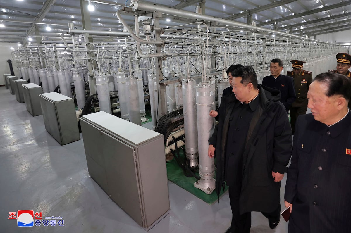 North Korean leader Kim Jong Un visits nuclear facility and ramps up pressure on US