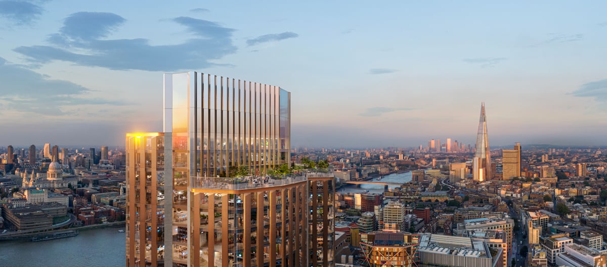 A £2bn "wellness village" with homes and offices to be built on South Bank