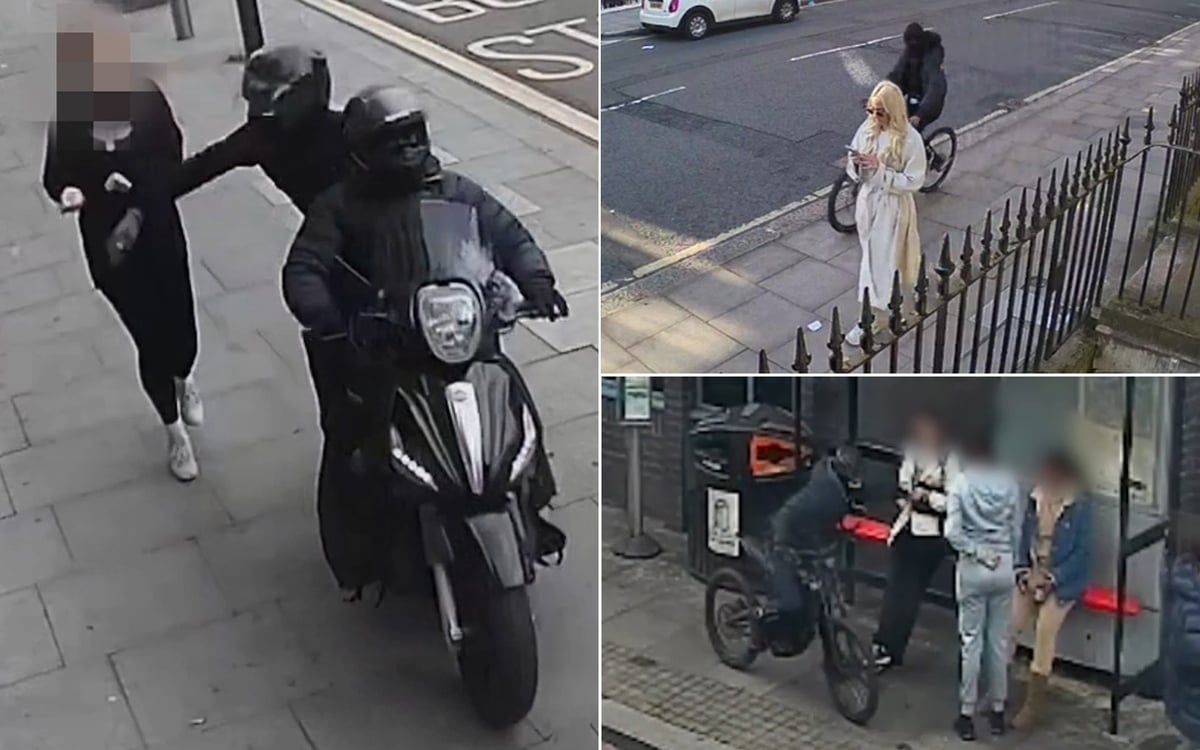 Phone snatch city: Met Police seize 1,000 stolen mobiles in single week in crackdown against London theft epidemic