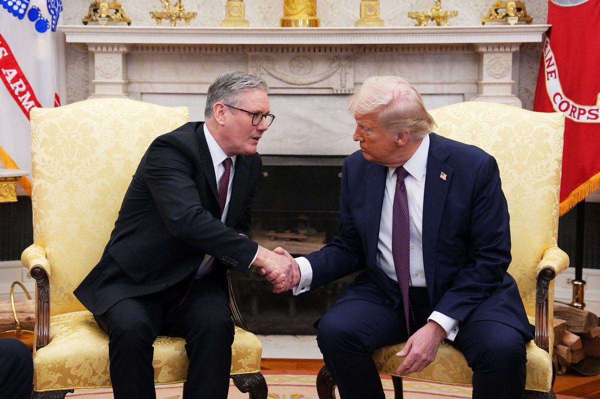 Starmer-Trump meeting LIVE: PM to push US President for 'backstop' to secure peace in Ukraine 