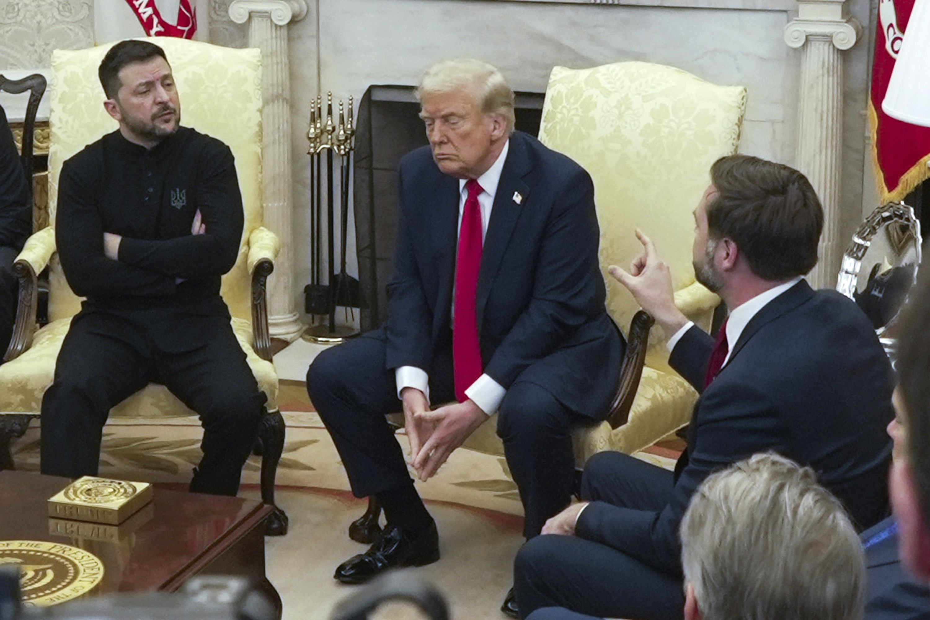 Crunch Ukraine gathering at Downing Street rocked by tense White House exchange