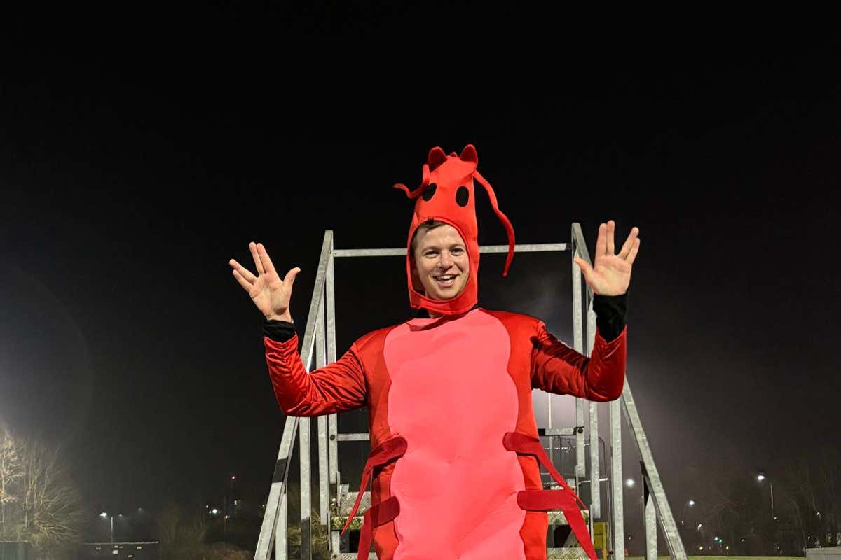 Runner hopes to take crown of ‘world’s fastest shrimp’ at London Marathon