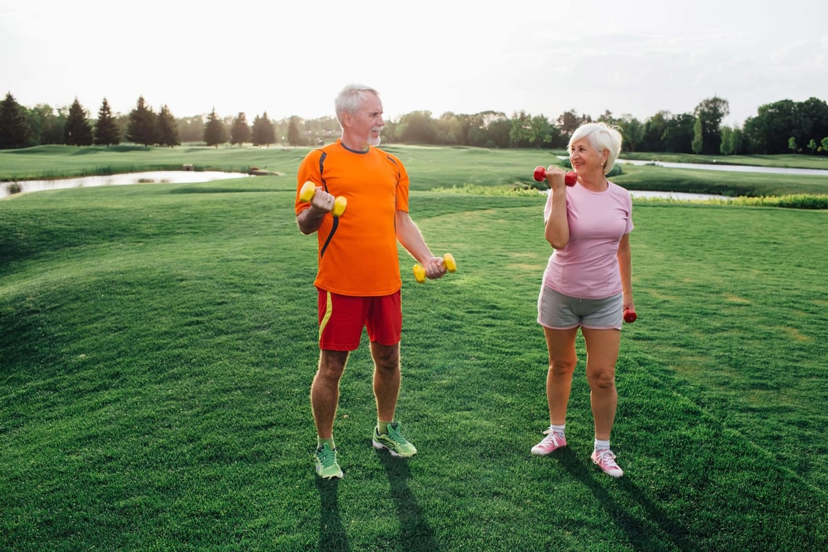 Lifting weights helps older people tackle insomnia, research suggests