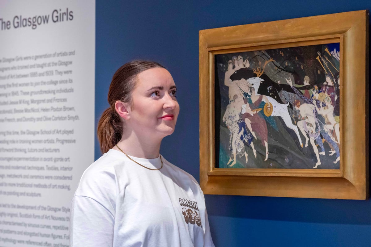 Gallery displays rare painting to mark International Women’s Day