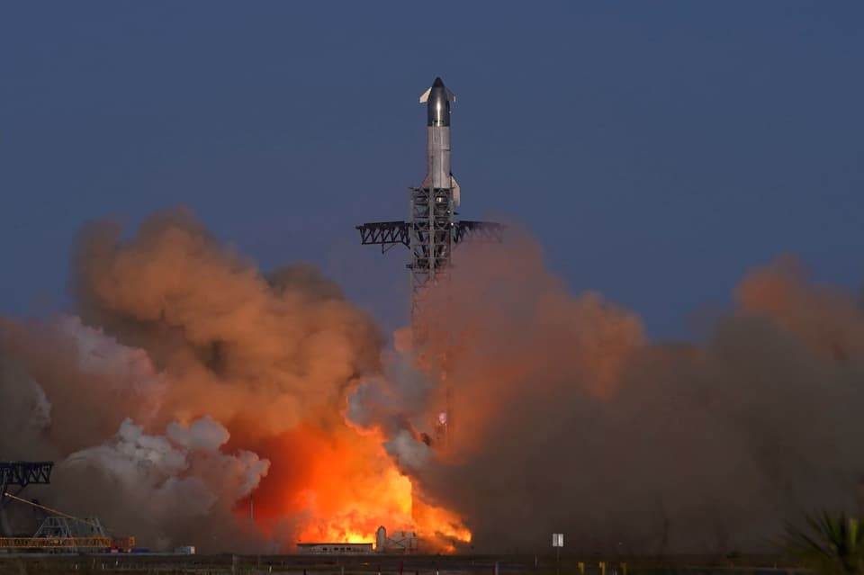 APTOPIX SpaceX Starship Launch