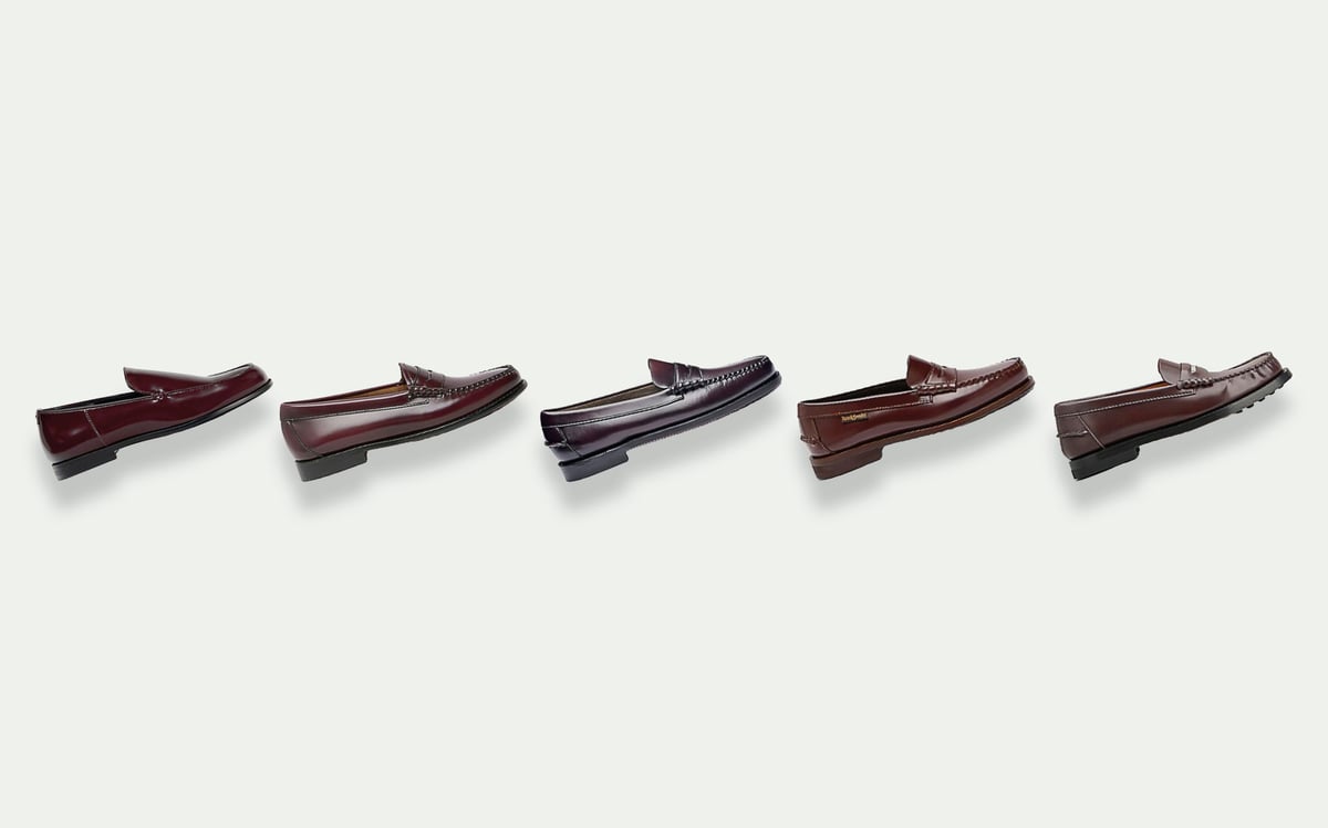 Five fabulous women's burgundy loafers from £49.99