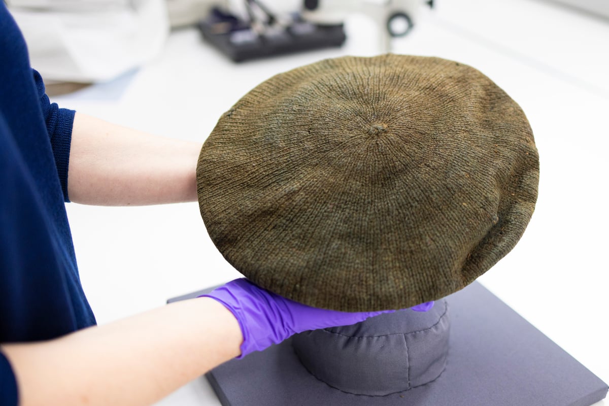 Items found with 18th-century suspected murder victim go on show
