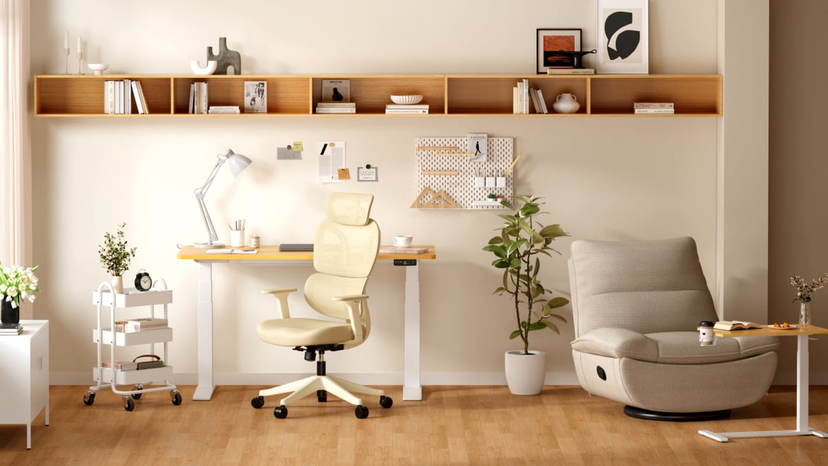 FlexiSpot's ergonomic furniture is a must in any home office