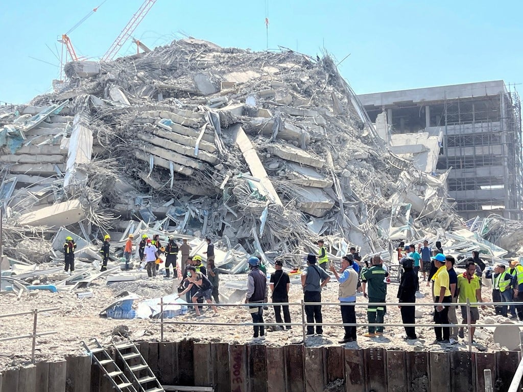 British tourists tell of terrifying moment deadly earthquake hit Thailand: 'It was chaos'