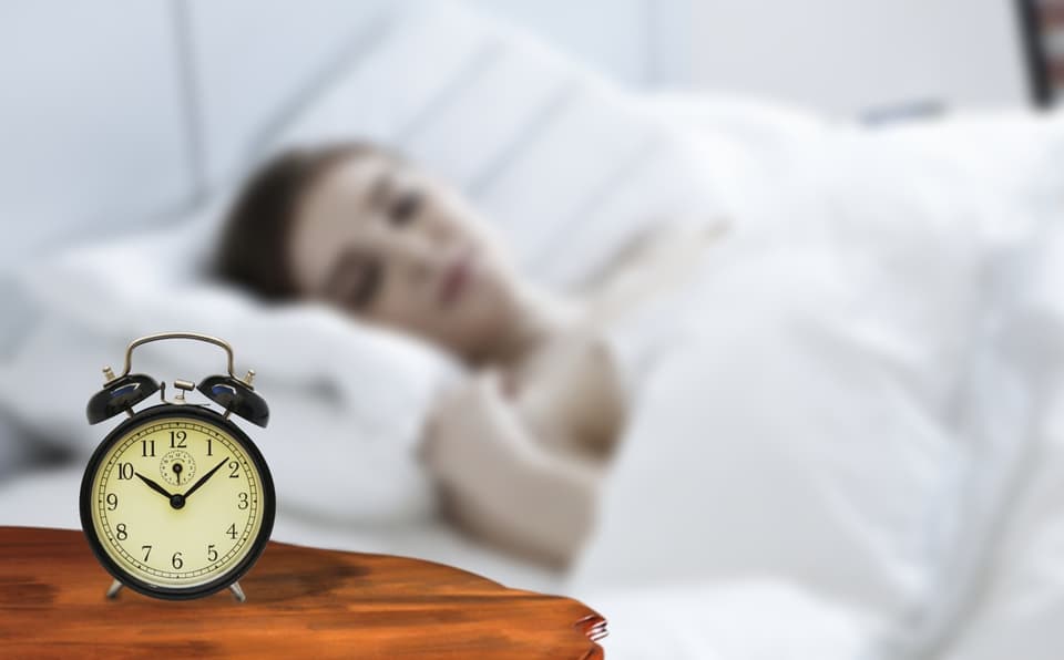 Make sure you leave screens out of the bedroom 