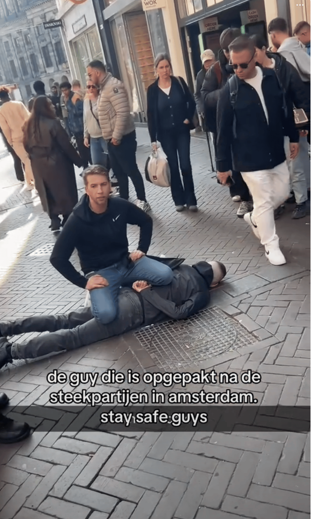 Hero British tourist who tackled Amsterdam stabbings suspect awarded medal
