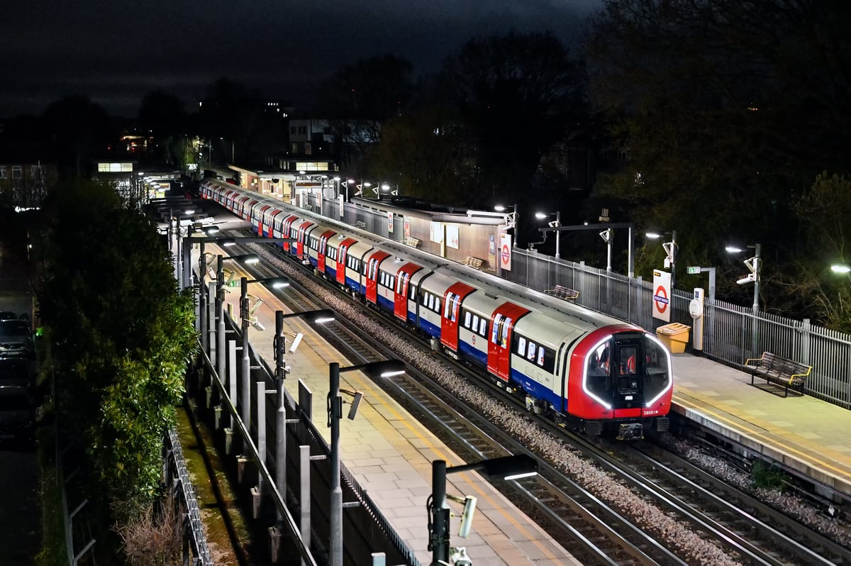 Picture exclusive: first sight of new Piccadilly line train undergoing testing on London Underground