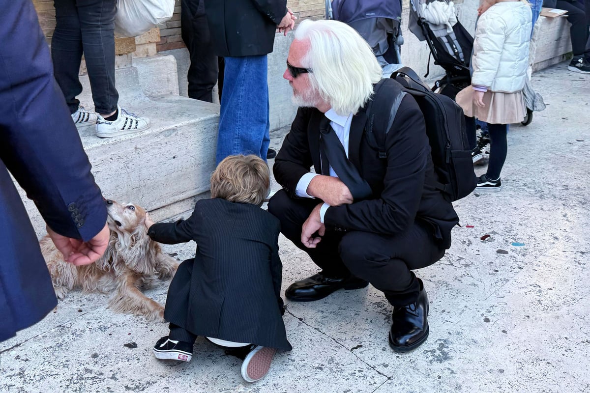 WikiLeaks founder Julian Assange in Rome for Pope Francis’s funeral