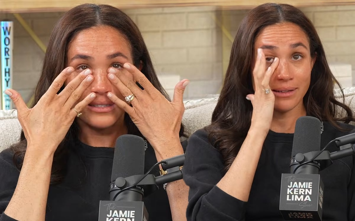 Meghan Markle in tears on podcast reading sweet letter from her children