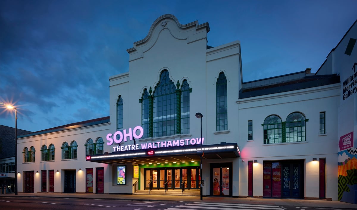 What's on at Walthamstow's new Soho Theatre?