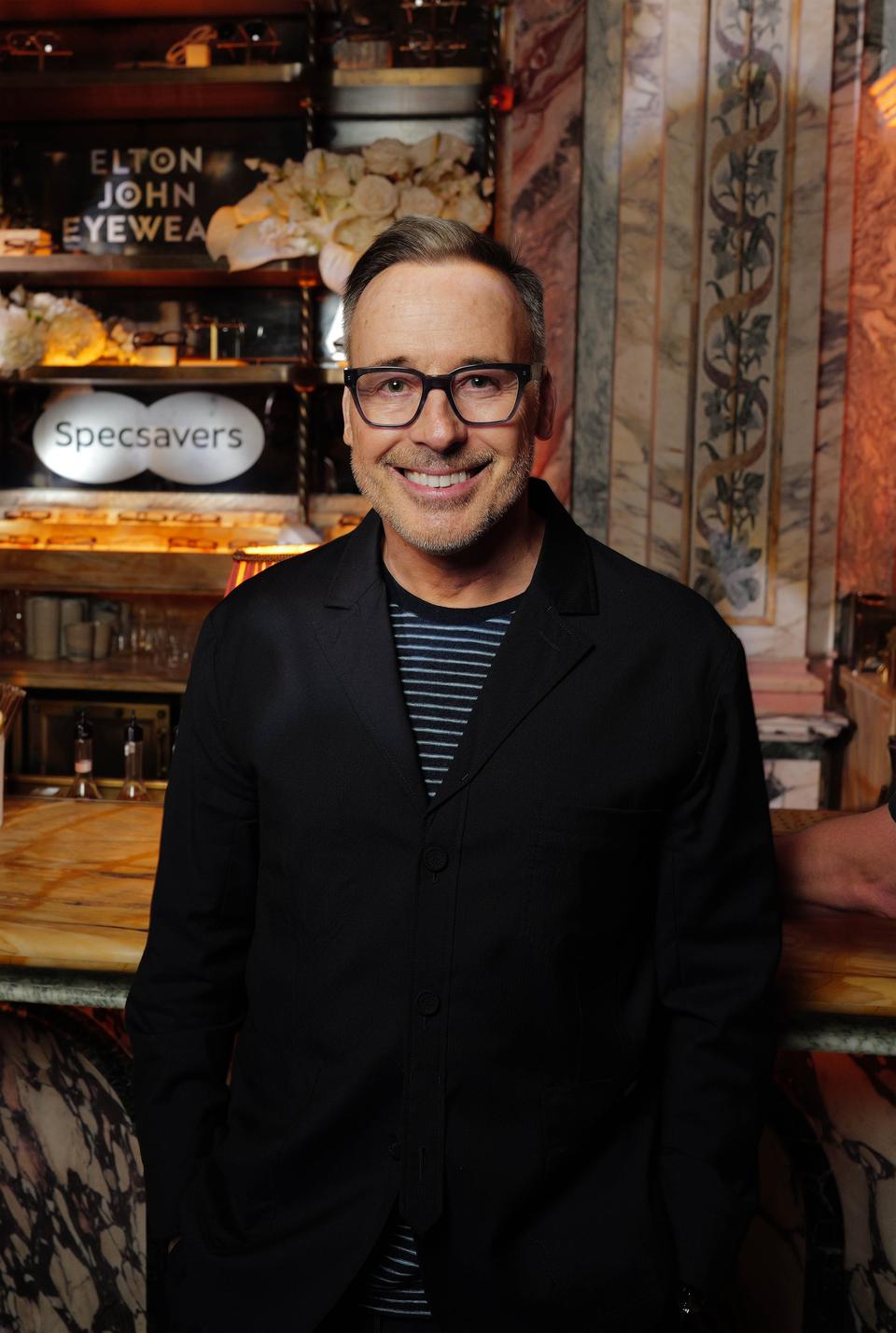 Furnish welcomed guests on behalf of Elton at the Specsavers Elton John Collection