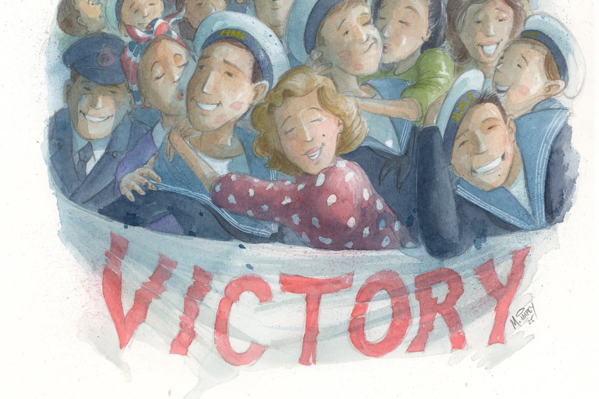 Second World War veterans have memories of VE Day brought to life