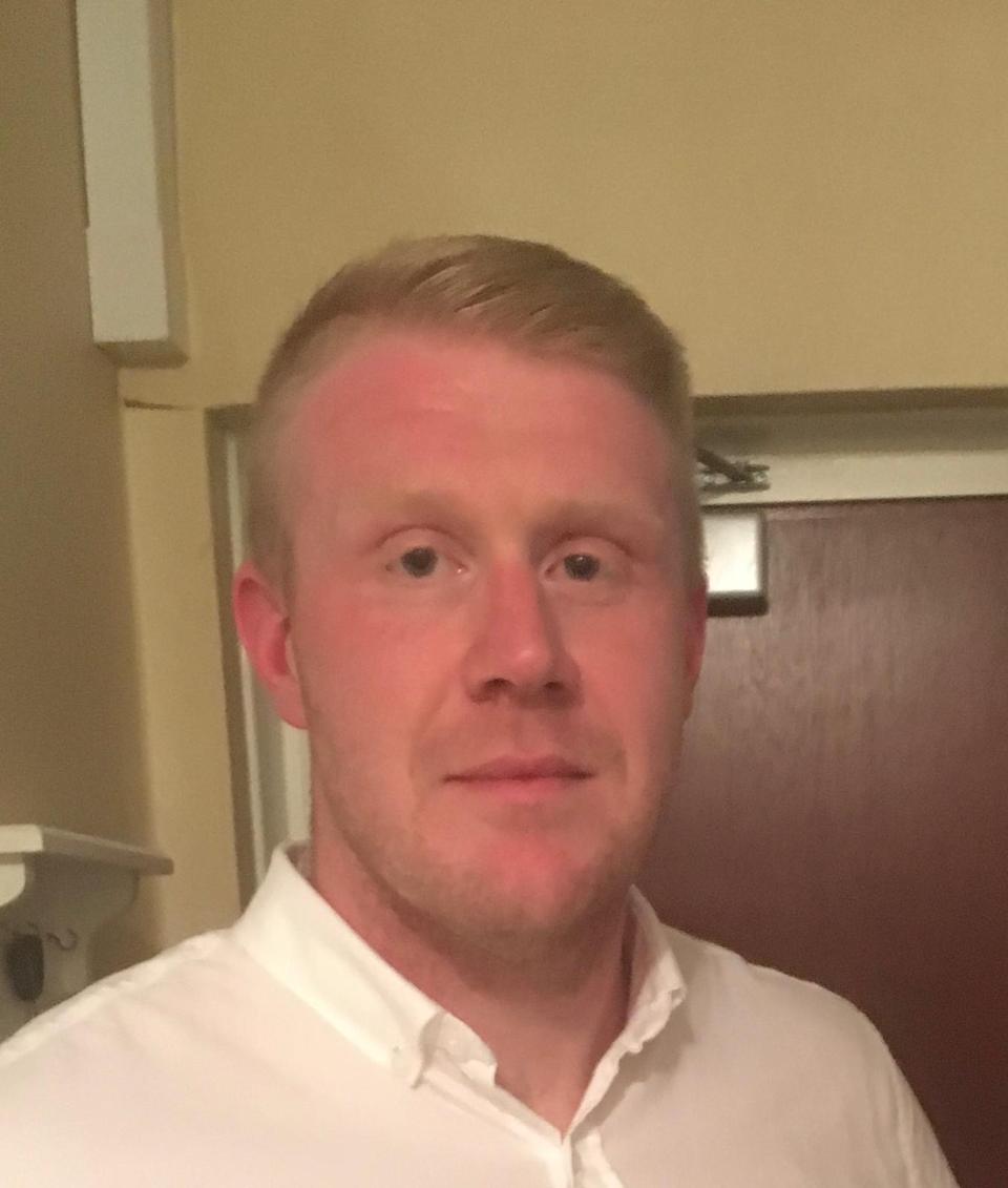 Danny Cahalane, 38, died in hospital two months after an alleged acid attack at his home in Plymouth (Devon and Cornwall Police/PA)