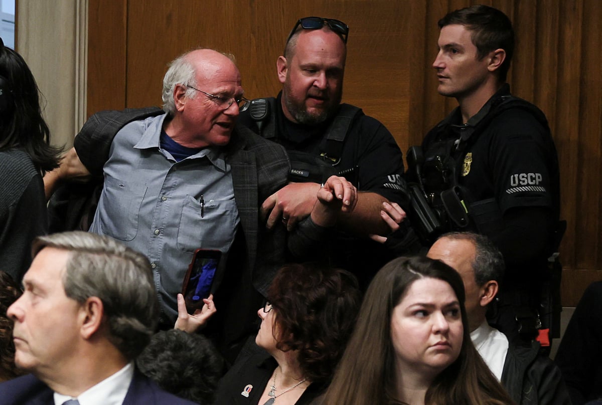 Ben & Jerry's co-founder arrested after heckling Robert F. Kennedy Jr in pro-Palestine protest