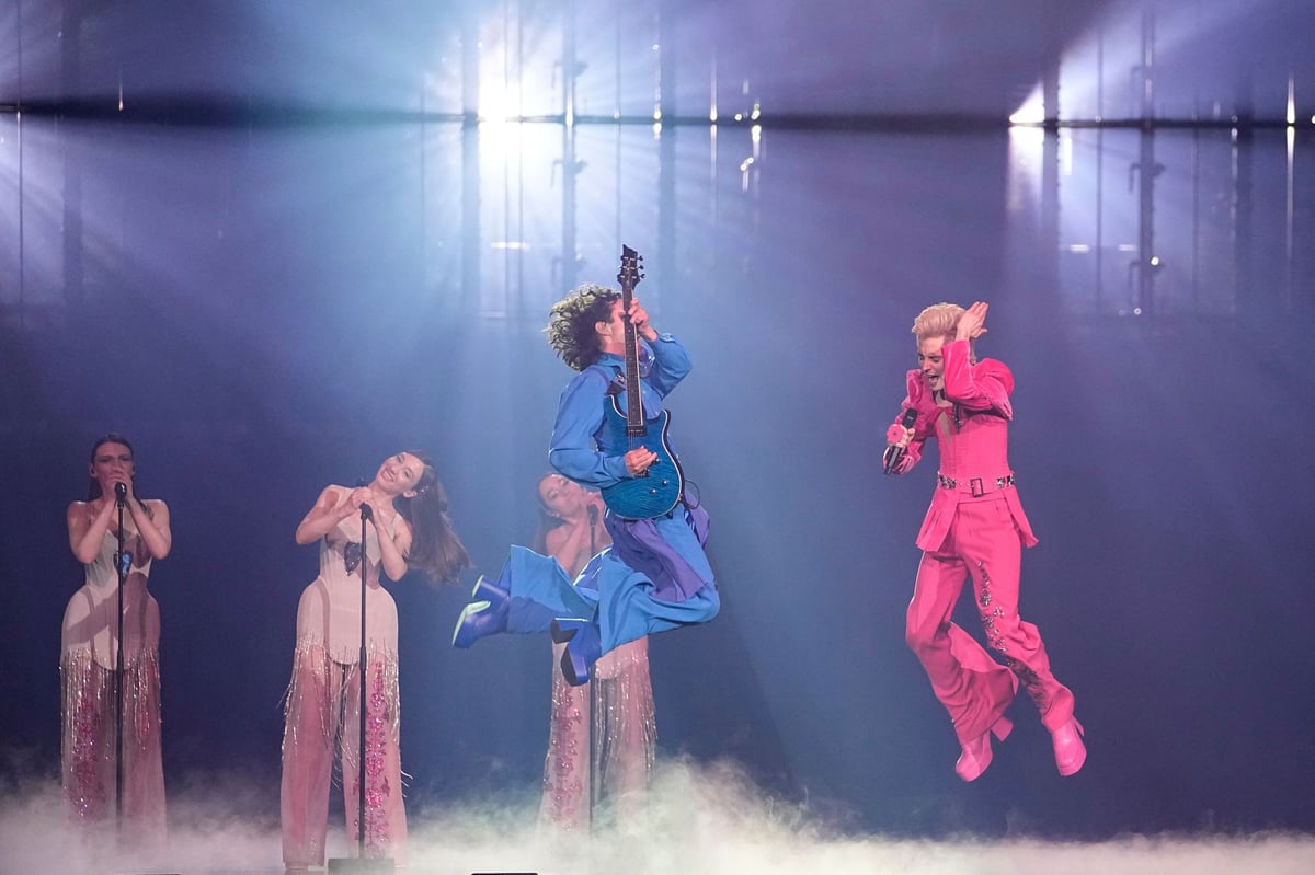 In Pictures: Eurovision acts light up the stage at grand final