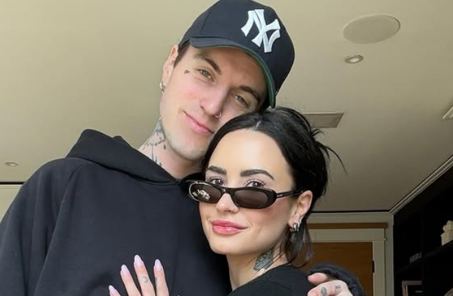 Demi Lovato marries Jordan Lutes in romantic ceremony in California after previous failed engagement 