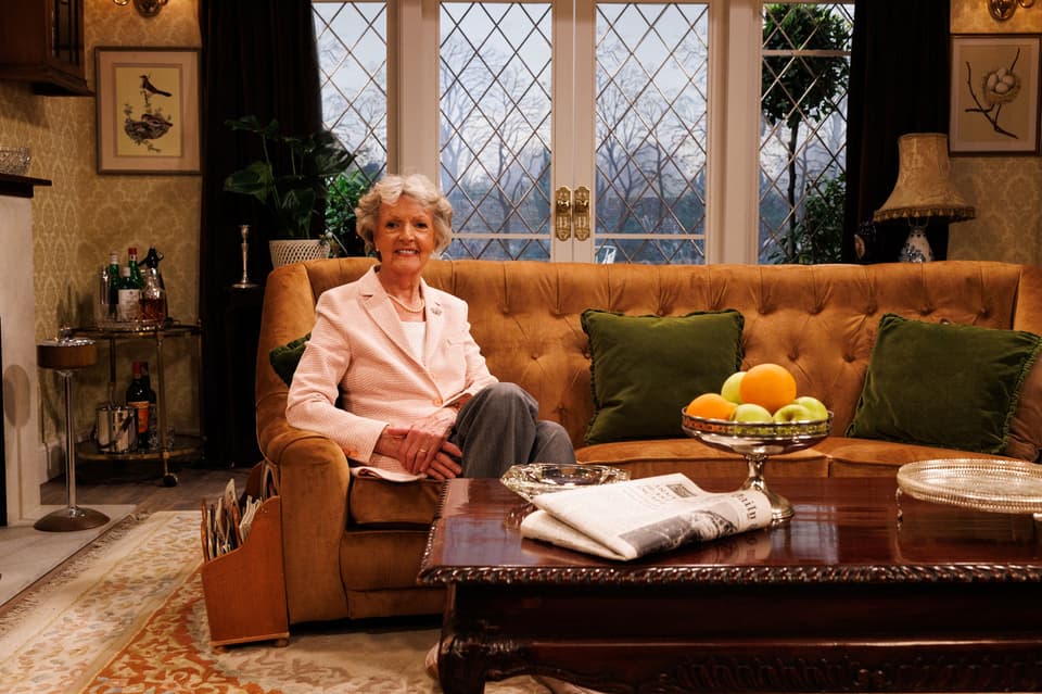 Dame Penelope Keith back on the set of The Good Life (UKTV/Andy Heathcote/PA)
