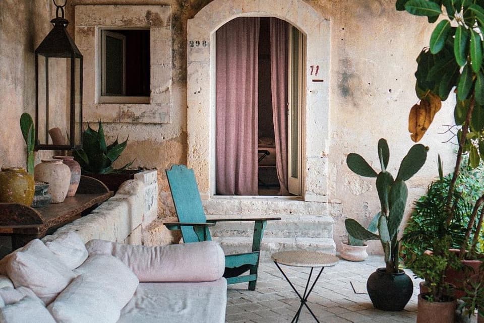 Dimora Delle Balze garden, Sicily