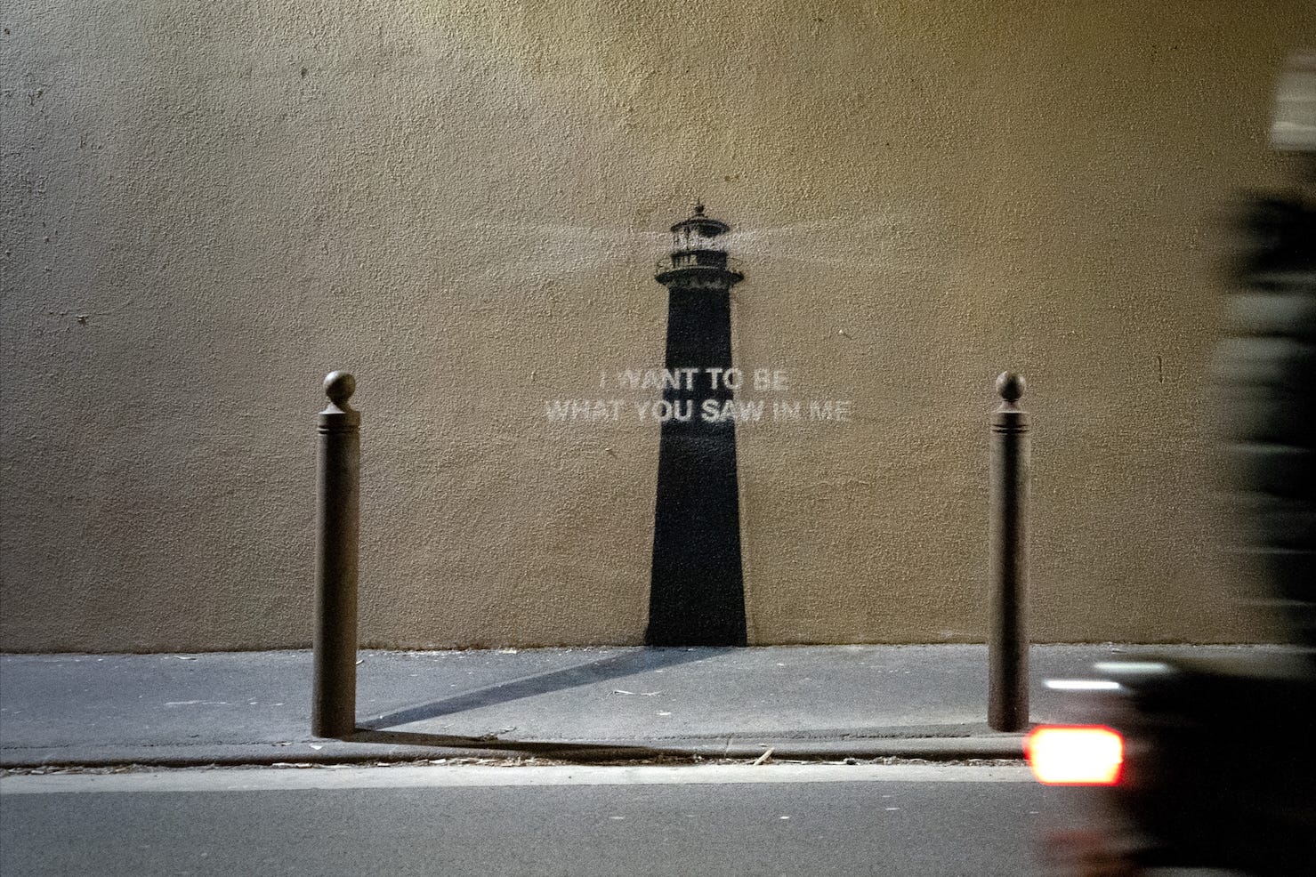 Banksy reveals new lighthouse artwork in undisclosed location