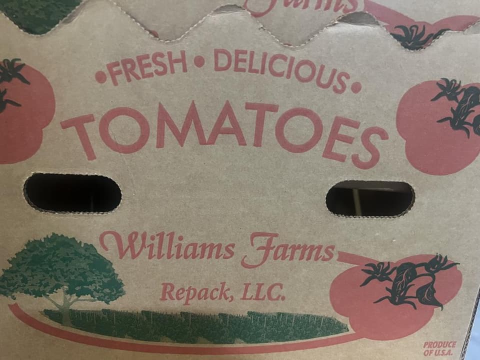 tomatoes williams farm