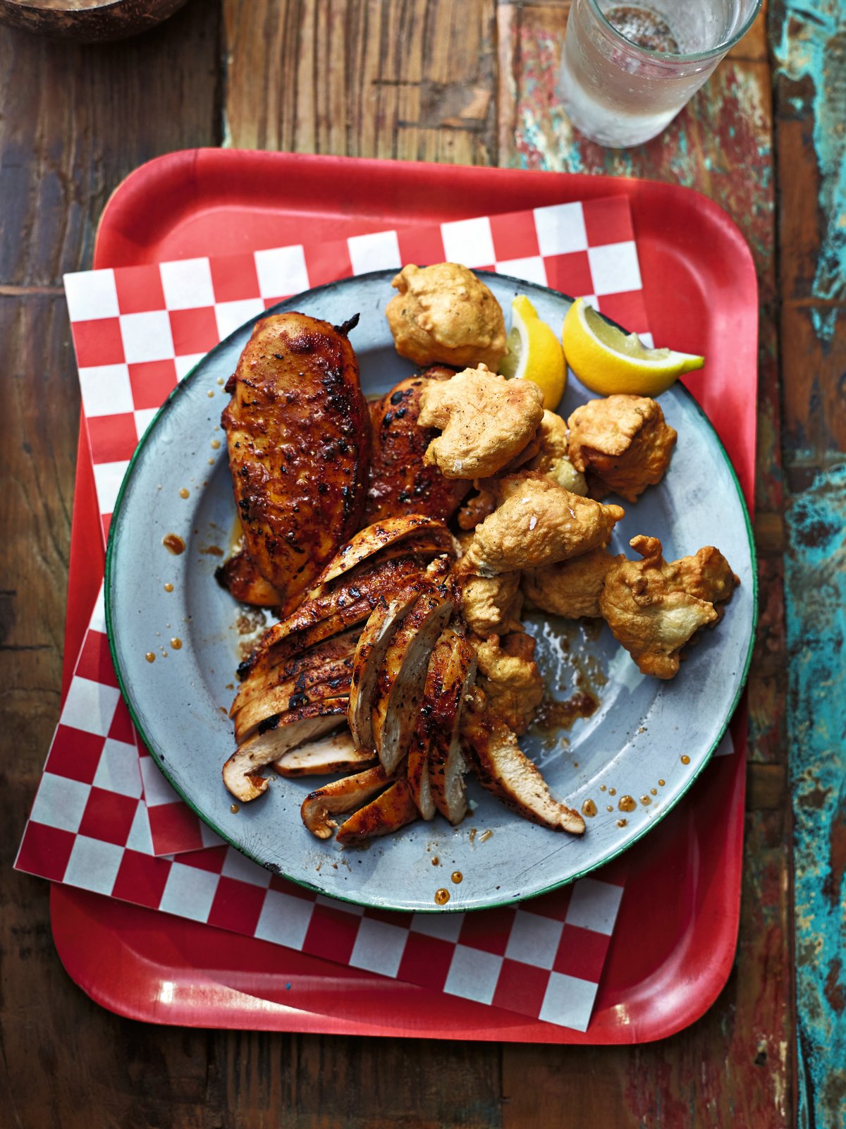 Summer recipe: Ainsley Harriott's BBQ chicken with Jamaican fried dumplings