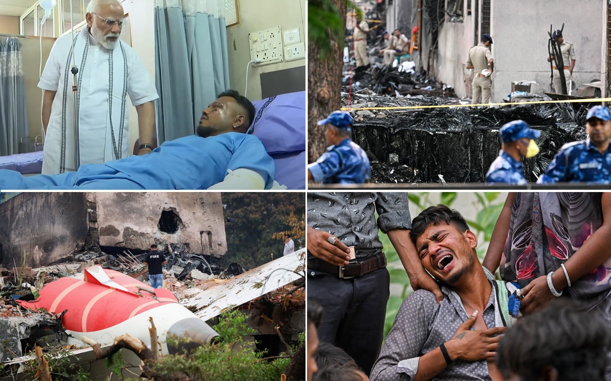 Air India plane crash LIVE: Sole survivor of Gatwick-bound flight disaster tells of miracle escape - 'I managed to unbuckle myself.. and crawled out'