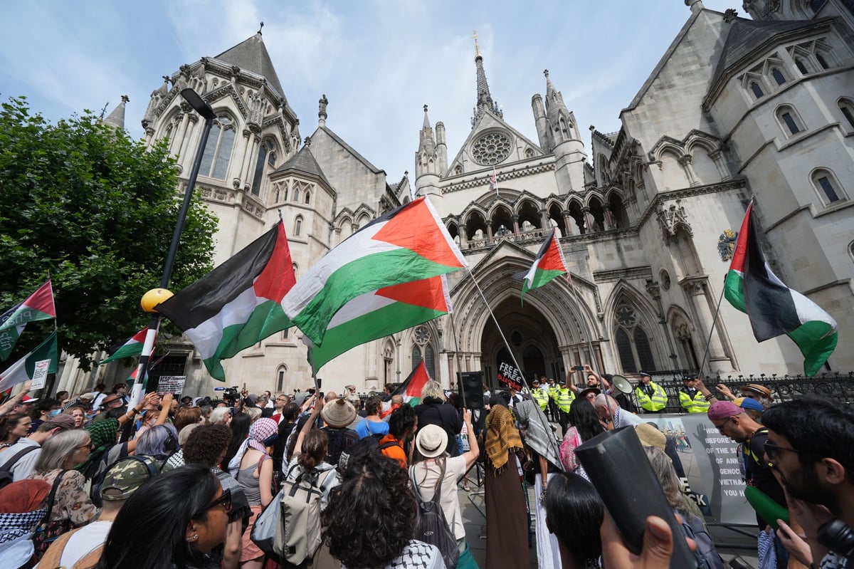 Palestine Action loses last-ditch High Court challenge to 'authoritarian' terror ban 