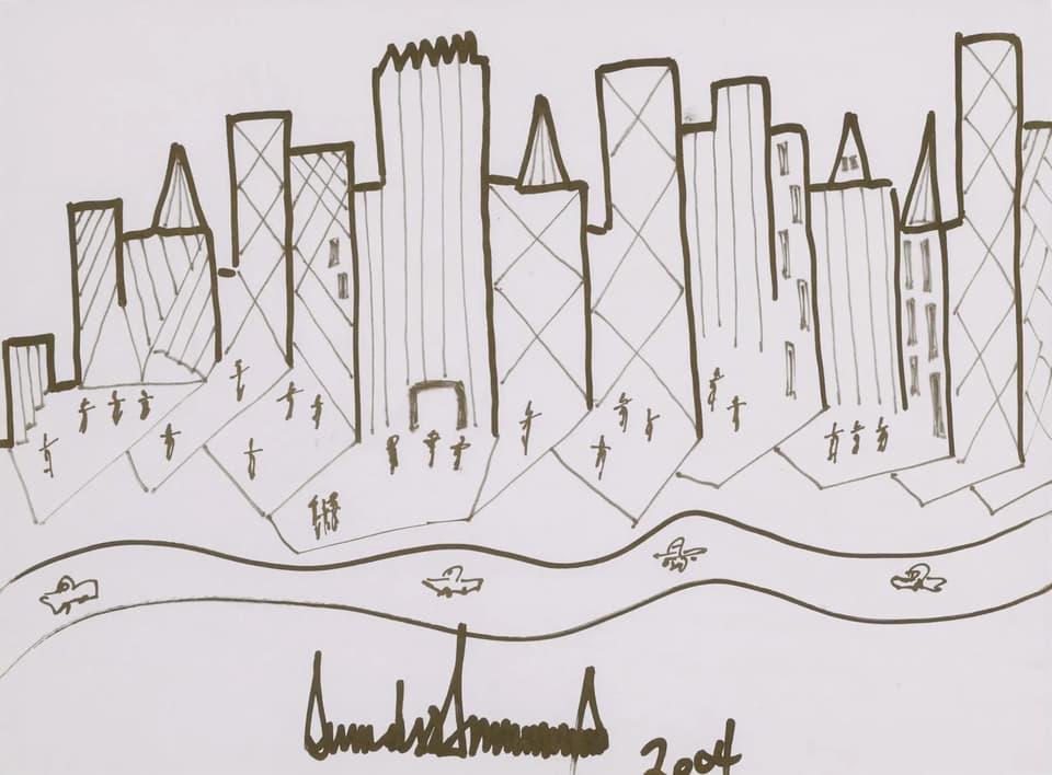 Trump drawing