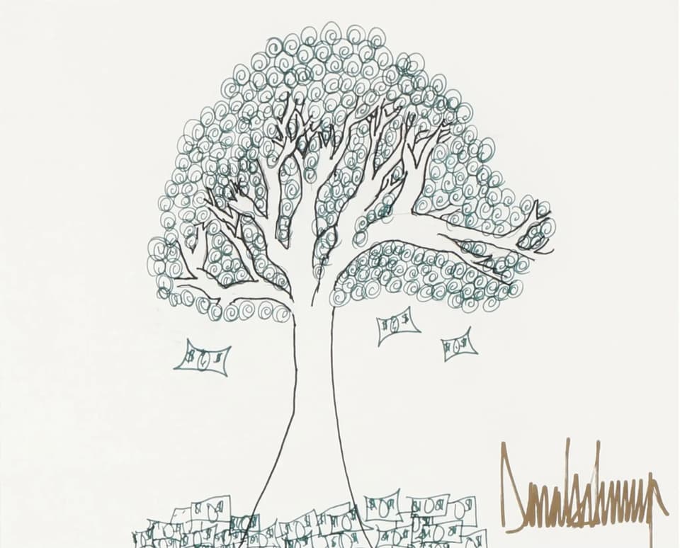 trump drawing