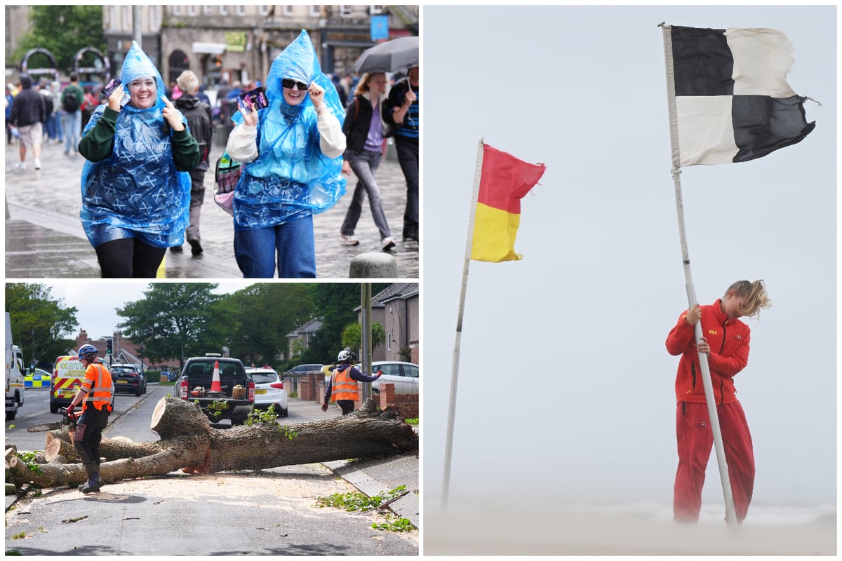 Storm Floris latest: 120mph winds recorded in 'most damaging summer storm in recent memory'
