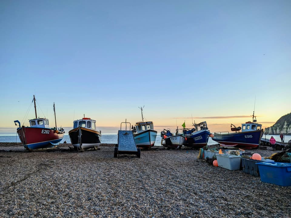 Beer Beach, Devon