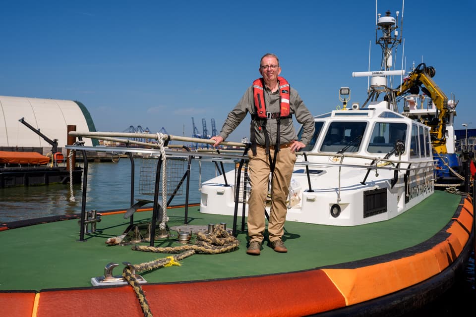 Reverend Richard Coles will head along estuaries and out to sea for his new series Sailing the Shipping Forecast (Channel 4/PA)